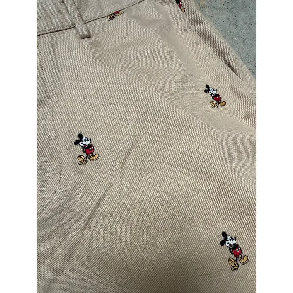 Gap × Disney Embroidered Baggy Khakis (34) (Pre-Owned)